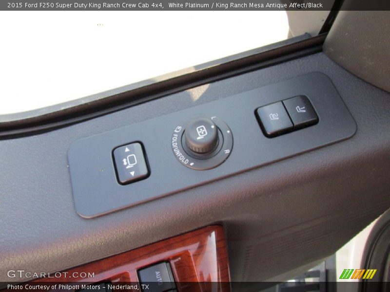 White Platinum / King Ranch Mesa Antique Affect/Black 2015 Ford F250 Super Duty King Ranch Crew Cab 4x4