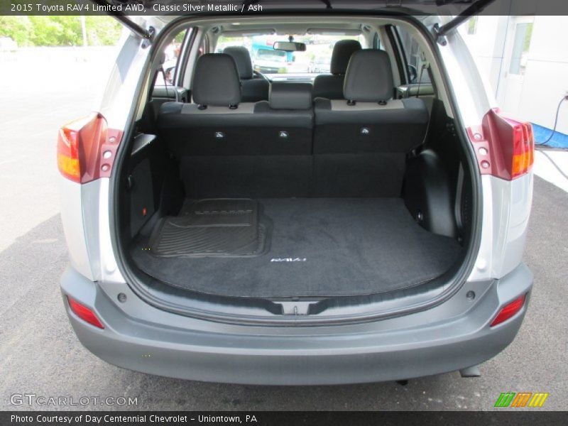 Classic Silver Metallic / Ash 2015 Toyota RAV4 Limited AWD