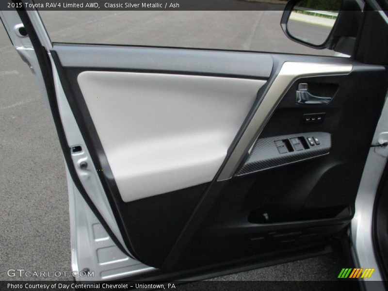 Classic Silver Metallic / Ash 2015 Toyota RAV4 Limited AWD