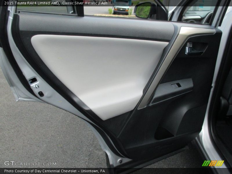 Classic Silver Metallic / Ash 2015 Toyota RAV4 Limited AWD