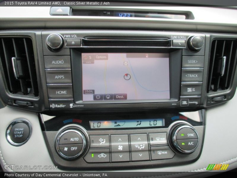 Classic Silver Metallic / Ash 2015 Toyota RAV4 Limited AWD