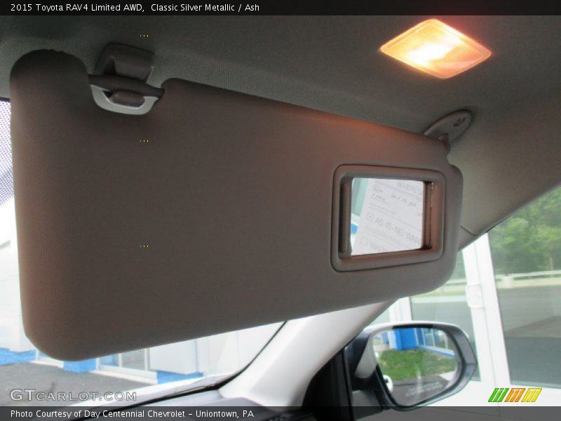 Classic Silver Metallic / Ash 2015 Toyota RAV4 Limited AWD