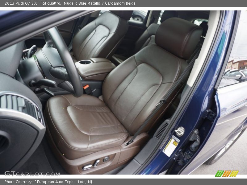 Mugello Blue Metallic / Cardamom Beige 2013 Audi Q7 3.0 TFSI quattro