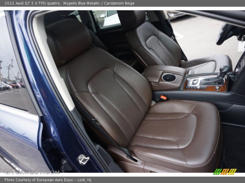 Mugello Blue Metallic / Cardamom Beige 2013 Audi Q7 3.0 TFSI quattro