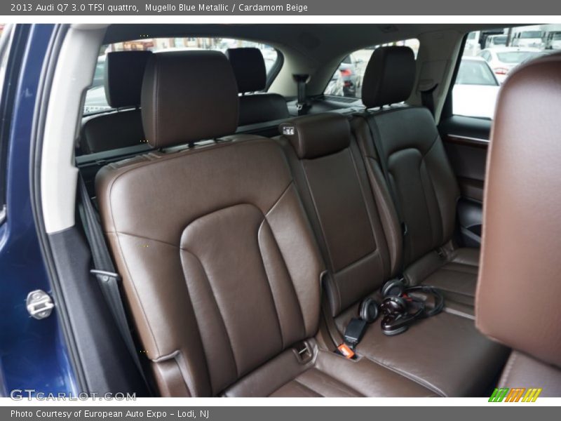Mugello Blue Metallic / Cardamom Beige 2013 Audi Q7 3.0 TFSI quattro