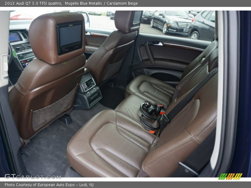Mugello Blue Metallic / Cardamom Beige 2013 Audi Q7 3.0 TFSI quattro