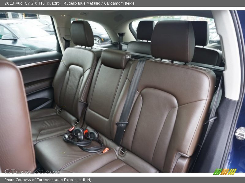Mugello Blue Metallic / Cardamom Beige 2013 Audi Q7 3.0 TFSI quattro