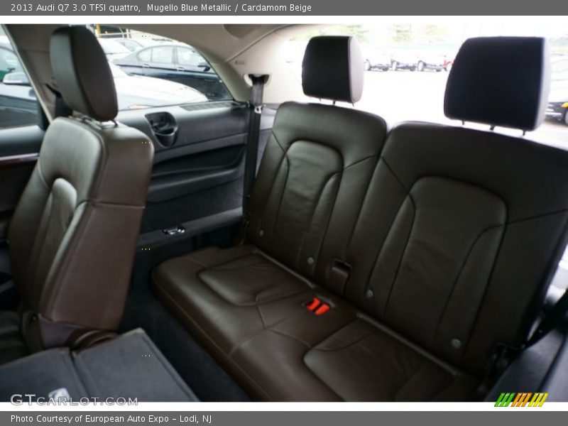 Mugello Blue Metallic / Cardamom Beige 2013 Audi Q7 3.0 TFSI quattro