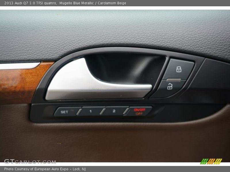 Mugello Blue Metallic / Cardamom Beige 2013 Audi Q7 3.0 TFSI quattro