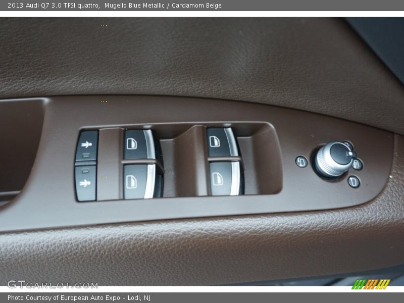 Mugello Blue Metallic / Cardamom Beige 2013 Audi Q7 3.0 TFSI quattro