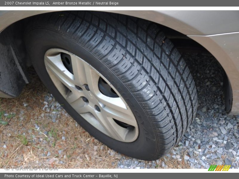 Amber Bronze Metallic / Neutral Beige 2007 Chevrolet Impala LS