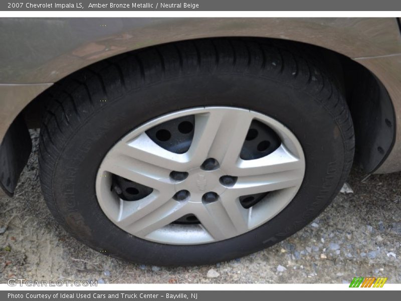 Amber Bronze Metallic / Neutral Beige 2007 Chevrolet Impala LS