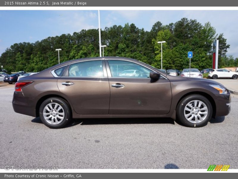 Java Metallic / Beige 2015 Nissan Altima 2.5 S