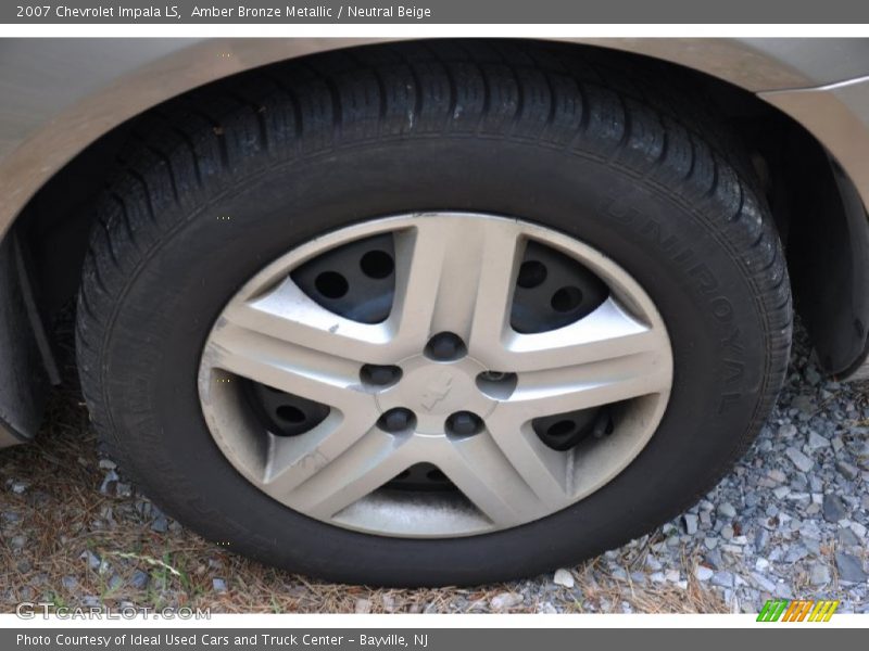 Amber Bronze Metallic / Neutral Beige 2007 Chevrolet Impala LS