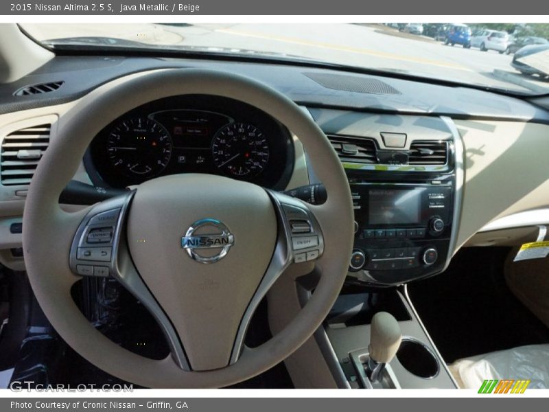 Java Metallic / Beige 2015 Nissan Altima 2.5 S