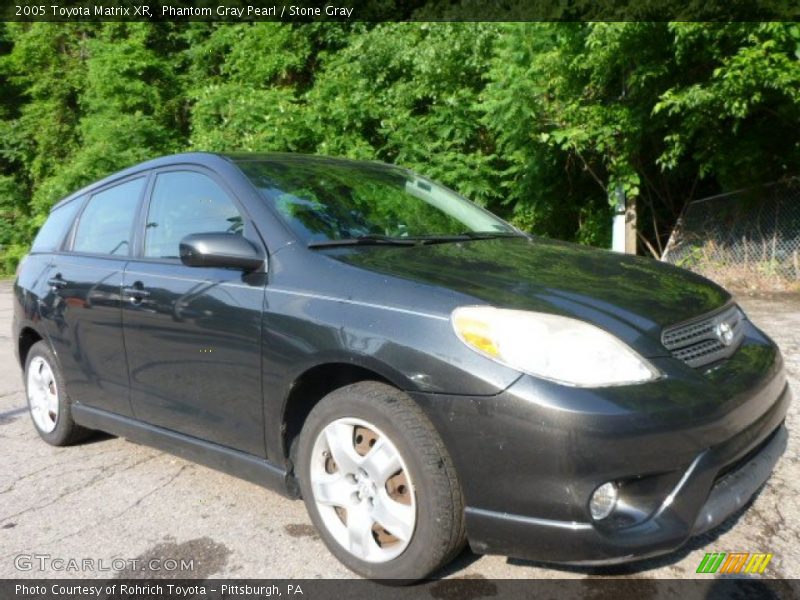 Phantom Gray Pearl / Stone Gray 2005 Toyota Matrix XR