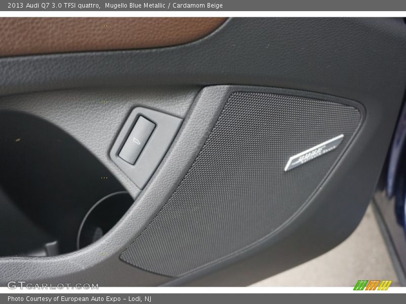 Mugello Blue Metallic / Cardamom Beige 2013 Audi Q7 3.0 TFSI quattro