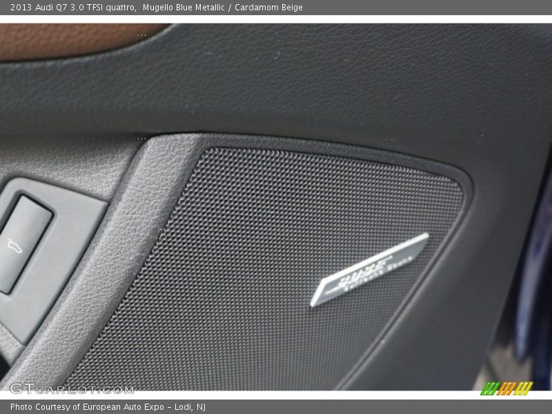 Mugello Blue Metallic / Cardamom Beige 2013 Audi Q7 3.0 TFSI quattro