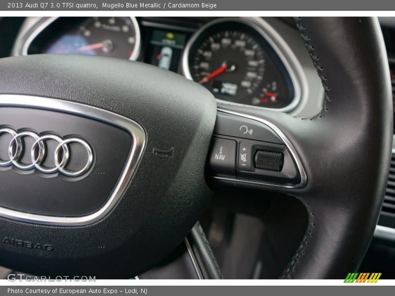 Mugello Blue Metallic / Cardamom Beige 2013 Audi Q7 3.0 TFSI quattro