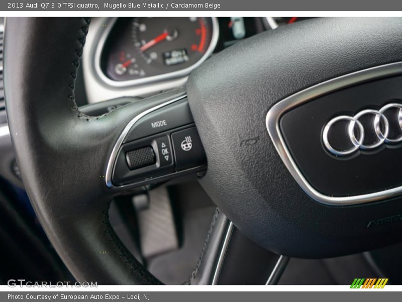 Mugello Blue Metallic / Cardamom Beige 2013 Audi Q7 3.0 TFSI quattro