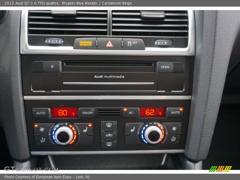 Mugello Blue Metallic / Cardamom Beige 2013 Audi Q7 3.0 TFSI quattro