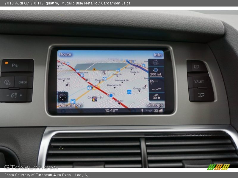 Mugello Blue Metallic / Cardamom Beige 2013 Audi Q7 3.0 TFSI quattro