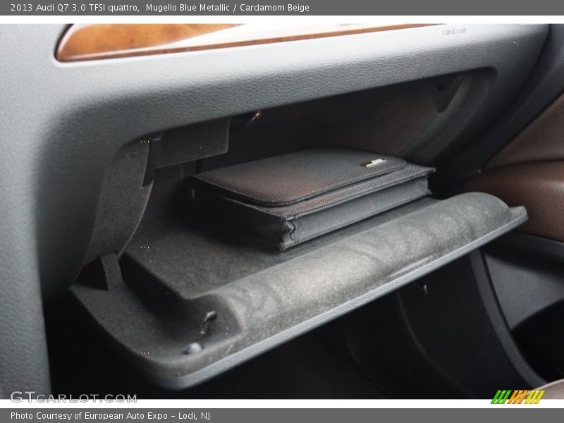 Mugello Blue Metallic / Cardamom Beige 2013 Audi Q7 3.0 TFSI quattro