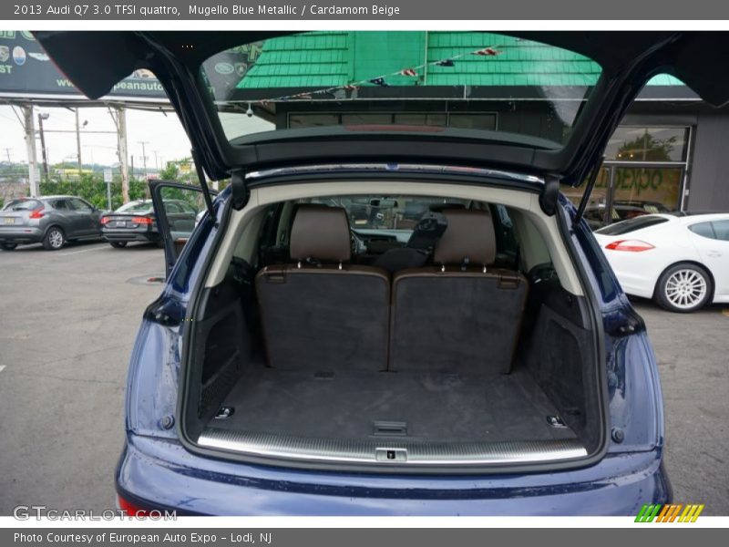 Mugello Blue Metallic / Cardamom Beige 2013 Audi Q7 3.0 TFSI quattro