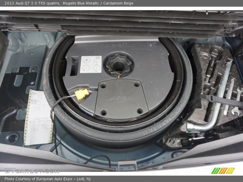 Mugello Blue Metallic / Cardamom Beige 2013 Audi Q7 3.0 TFSI quattro