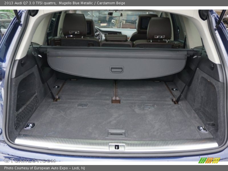 Mugello Blue Metallic / Cardamom Beige 2013 Audi Q7 3.0 TFSI quattro