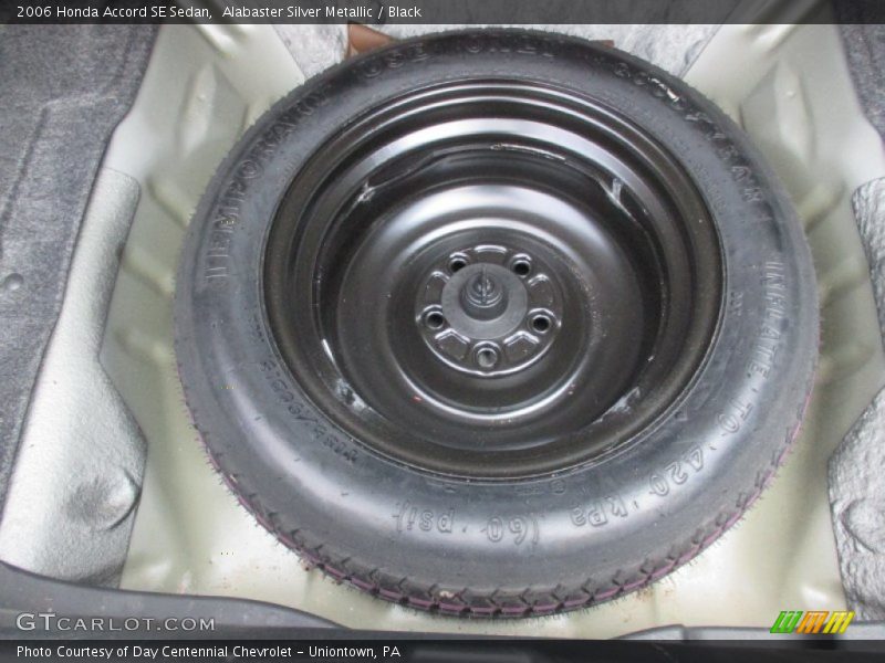 Alabaster Silver Metallic / Black 2006 Honda Accord SE Sedan