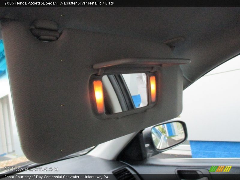 Alabaster Silver Metallic / Black 2006 Honda Accord SE Sedan