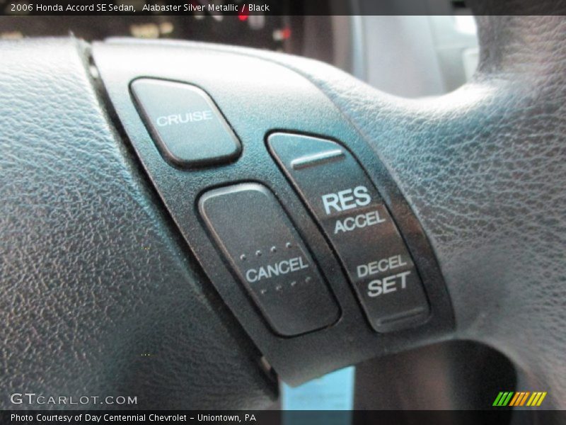 Alabaster Silver Metallic / Black 2006 Honda Accord SE Sedan