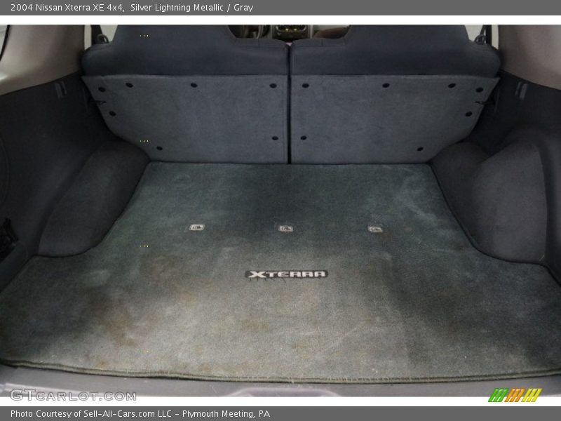 Silver Lightning Metallic / Gray 2004 Nissan Xterra XE 4x4