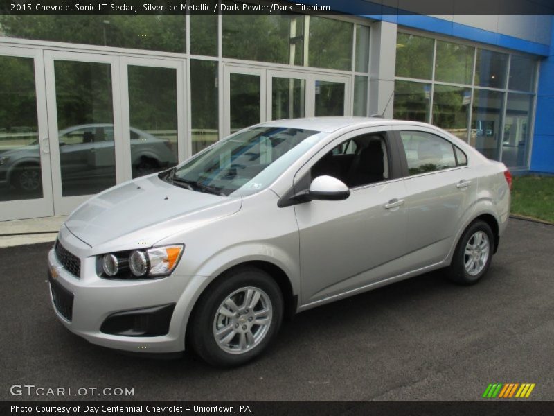 Silver Ice Metallic / Dark Pewter/Dark Titanium 2015 Chevrolet Sonic LT Sedan
