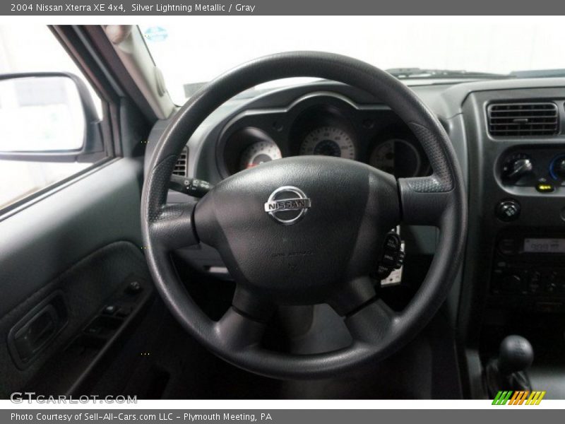 Silver Lightning Metallic / Gray 2004 Nissan Xterra XE 4x4