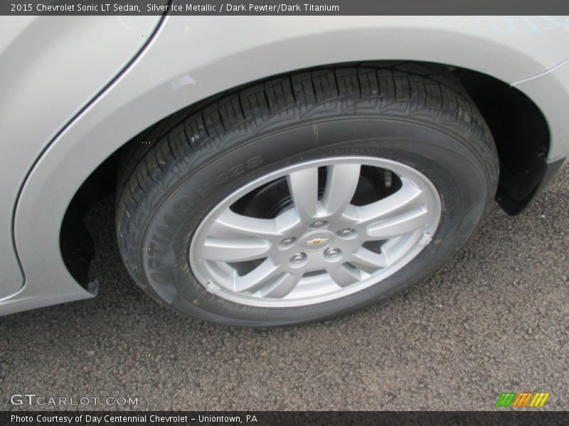 Silver Ice Metallic / Dark Pewter/Dark Titanium 2015 Chevrolet Sonic LT Sedan