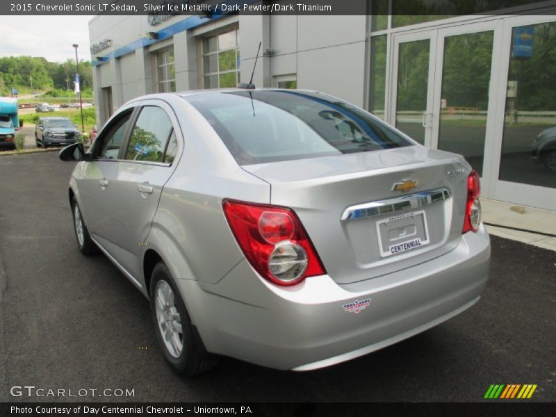 Silver Ice Metallic / Dark Pewter/Dark Titanium 2015 Chevrolet Sonic LT Sedan