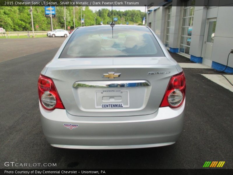 Silver Ice Metallic / Dark Pewter/Dark Titanium 2015 Chevrolet Sonic LT Sedan