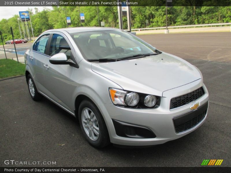 Silver Ice Metallic / Dark Pewter/Dark Titanium 2015 Chevrolet Sonic LT Sedan