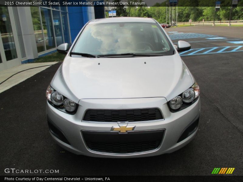 Silver Ice Metallic / Dark Pewter/Dark Titanium 2015 Chevrolet Sonic LT Sedan