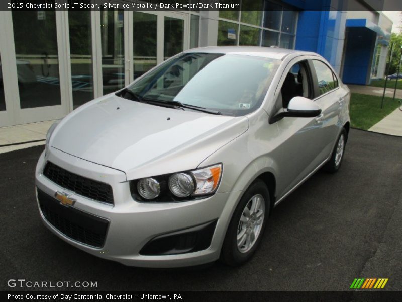 Silver Ice Metallic / Dark Pewter/Dark Titanium 2015 Chevrolet Sonic LT Sedan