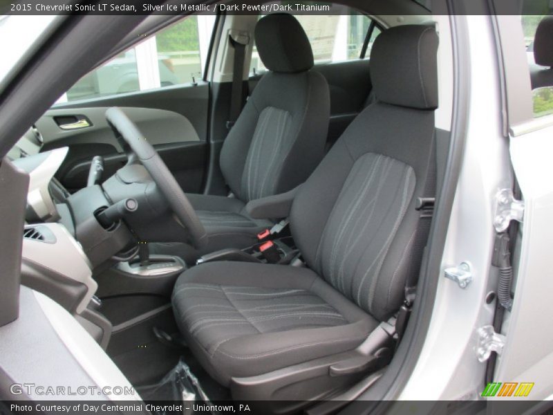 Silver Ice Metallic / Dark Pewter/Dark Titanium 2015 Chevrolet Sonic LT Sedan