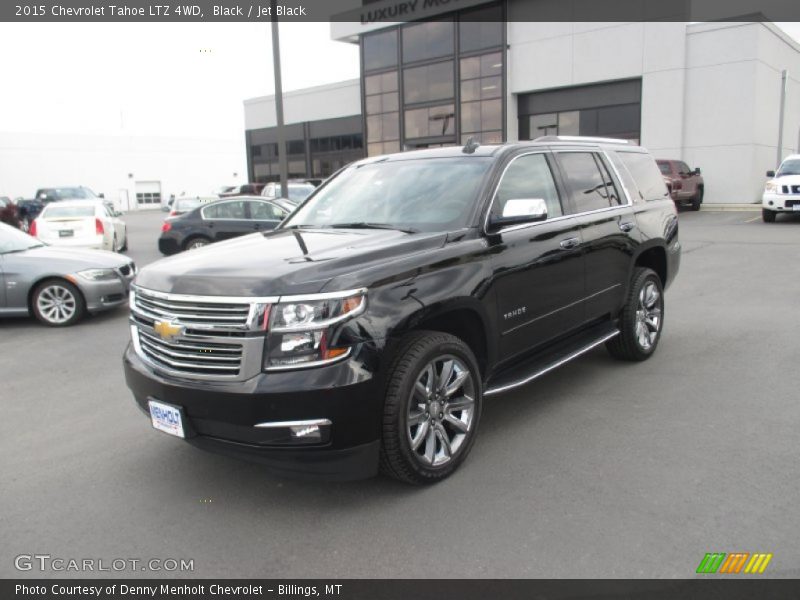 Black / Jet Black 2015 Chevrolet Tahoe LTZ 4WD