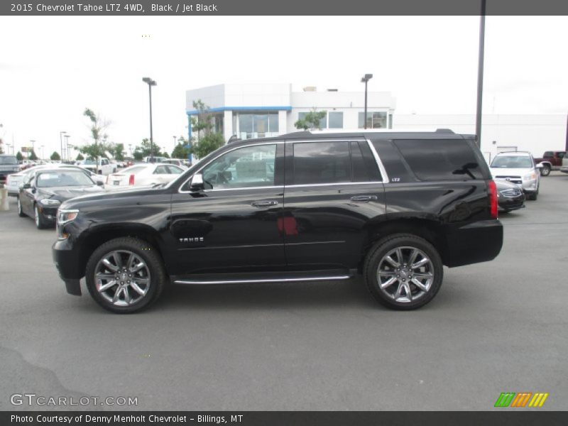 Black / Jet Black 2015 Chevrolet Tahoe LTZ 4WD