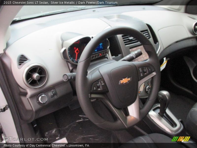 Silver Ice Metallic / Dark Pewter/Dark Titanium 2015 Chevrolet Sonic LT Sedan