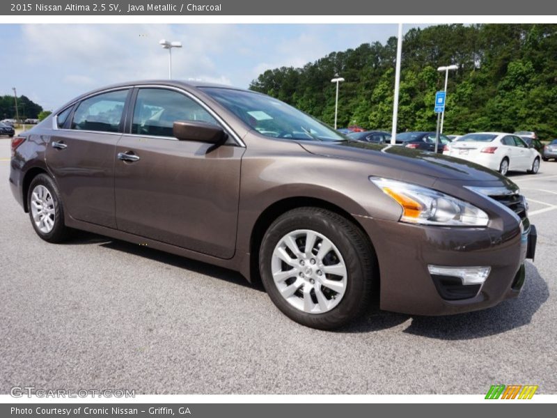 Java Metallic / Charcoal 2015 Nissan Altima 2.5 SV