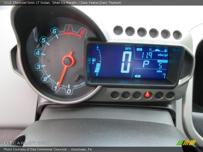 Silver Ice Metallic / Dark Pewter/Dark Titanium 2015 Chevrolet Sonic LT Sedan