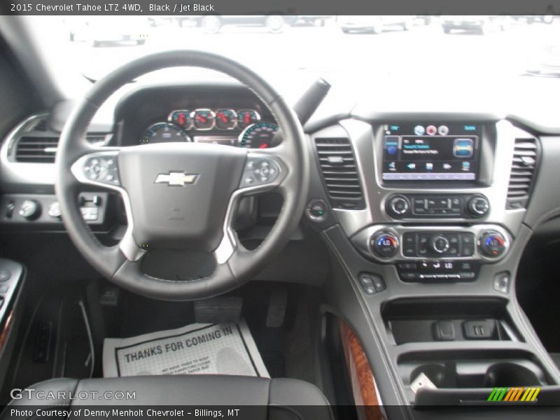 Black / Jet Black 2015 Chevrolet Tahoe LTZ 4WD