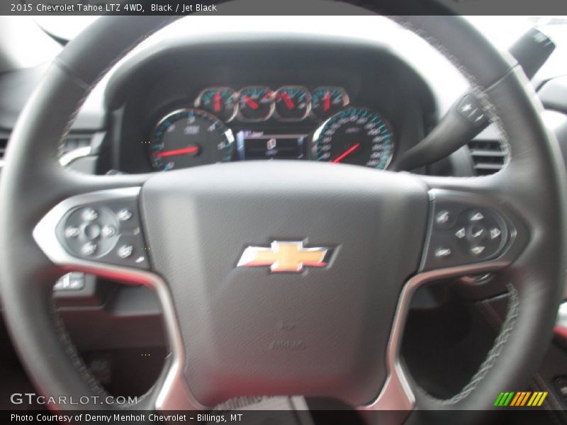 Black / Jet Black 2015 Chevrolet Tahoe LTZ 4WD